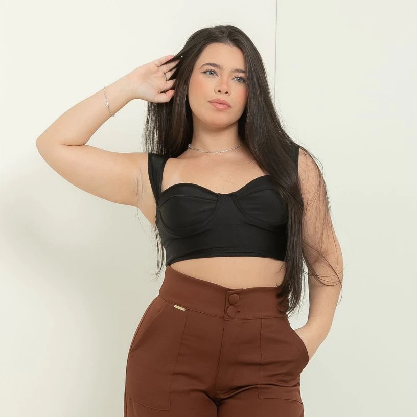 Cropped Feminino Curtinho - Imagem 6