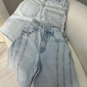 bermuda jeans claro