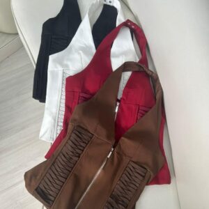 corselet frente única amarração