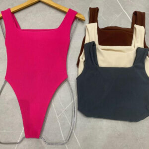 Body Feminino Canelado Regata