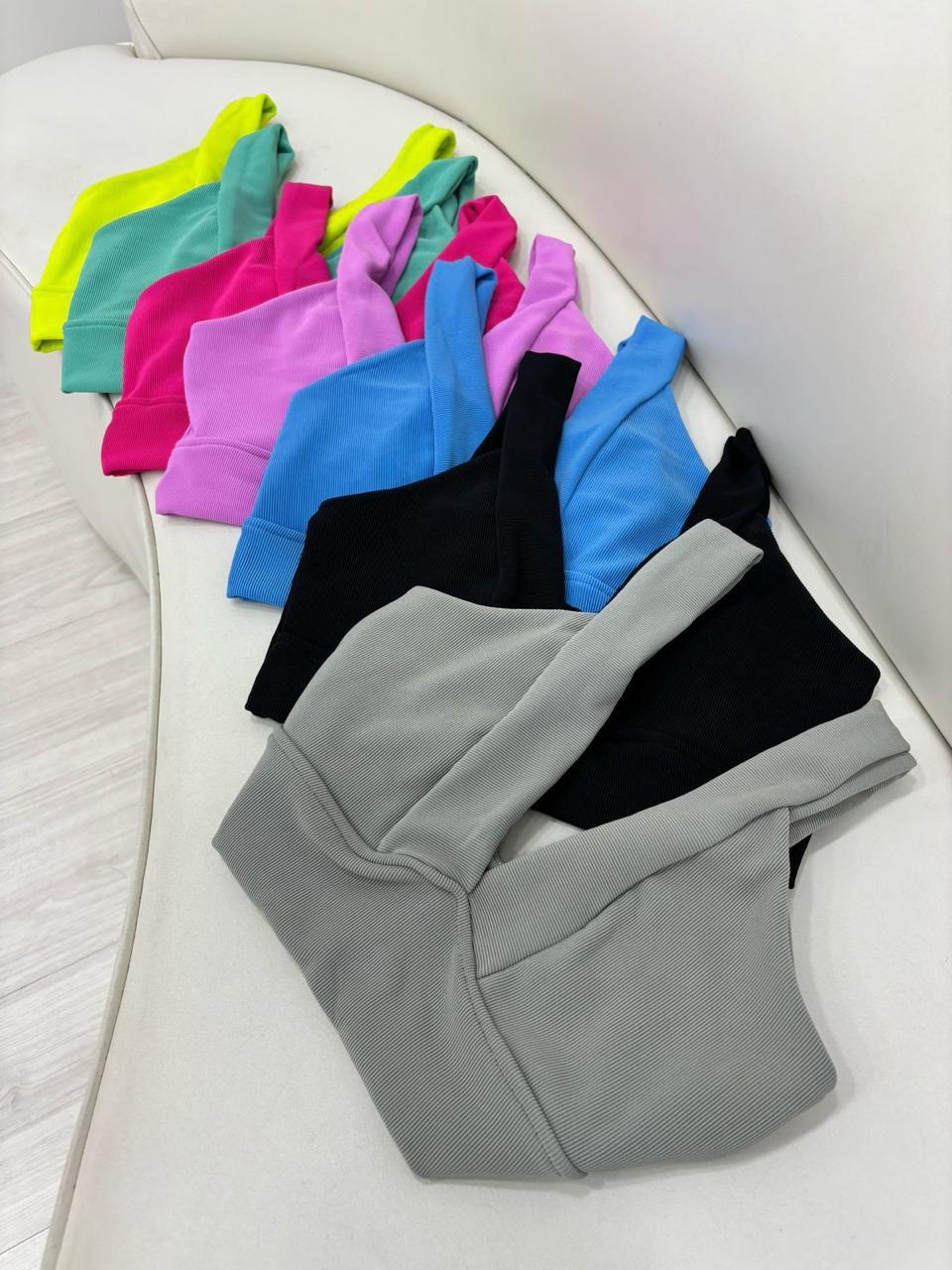 Cropped Canelado Decotado