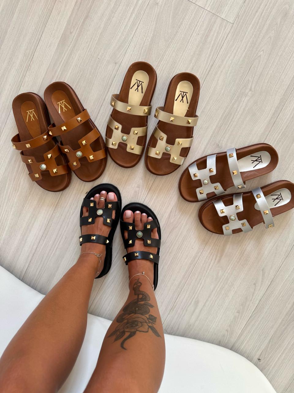 Rasteira Feminina Elegante