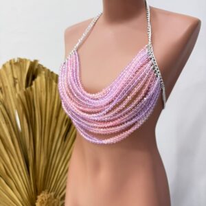 Cropped Carnaval Perolas