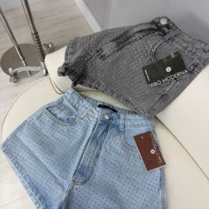 Short Jeans Brilho