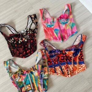 Cropped Monica Estampado