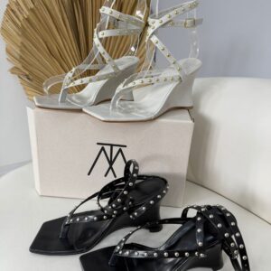 Salto Feminino Delicado Tiras