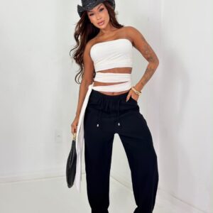 Blusa Tomara Que Caia Faixa Feminina Tendência